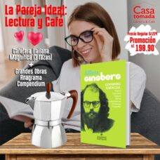 Oferta: Anagrama Compendio + Cafetera Italcafé